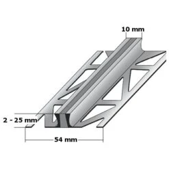 Profilé De Dilatation | Hauteur: 2 - 25 Mm | Aluminium
