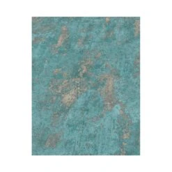 Erismann | Casual Chic | 10273-18 | Papier Peint Intissé | Uni | 0.53 X 10.05 M | Turquoise -Maison Décorer Magasin 10273 18 04