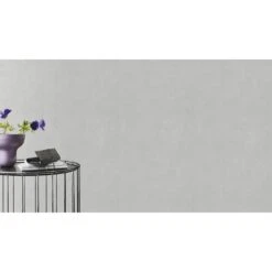Rasch Wallton 2020 | 173413 | Papier Peint Intissé Pierre Brique | 0.53 M X 10.05 M | Blanc