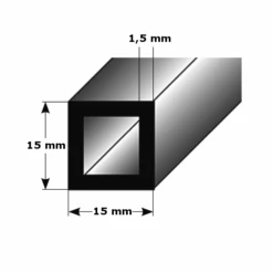 Tube Carré | Profilé De Montage | Profilé De Construction | En Aluminium