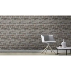 Rasch Kids & Teens III | 217339 | Papier Peint Papier Pierre & Béton | 0.53 M X 10.05 M | Gris -Maison Décorer Magasin 217339 room 5