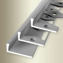 Profilé De Finition | Largeur:22.5 Mm | Hauteur:6 Mm | Longueur:2500 Mm | Aluminium | Barre D'arrêt -Maison Décorer Magasin 21907244 4