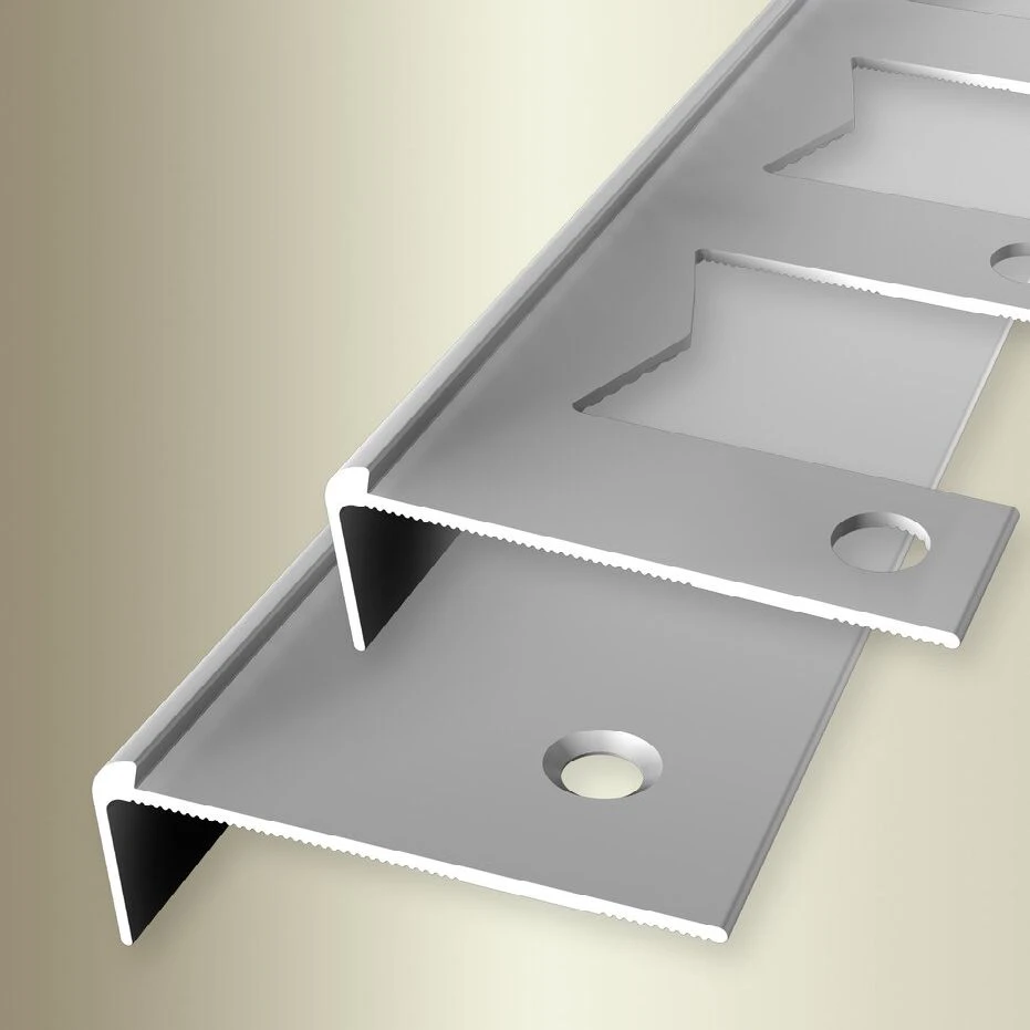 PROVISTON | Nez De Marche | 48 X 3 X 2500 Mm | Alu Anodisé | Facile à Plier | Découpe Ouverte 2 PROVISTON | Nez De Marche | 48 X 3 X 2500 Mm | Alu Anodisé | Facile à Plier | Découpe Ouverte – Image 2