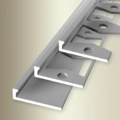 Profilé De Finition | Largeur:21 Mm | H:2 Mm | Longueur:2500 Mm | Aluminium | Barre D'arrêt -Maison Décorer Magasin 21999244 4