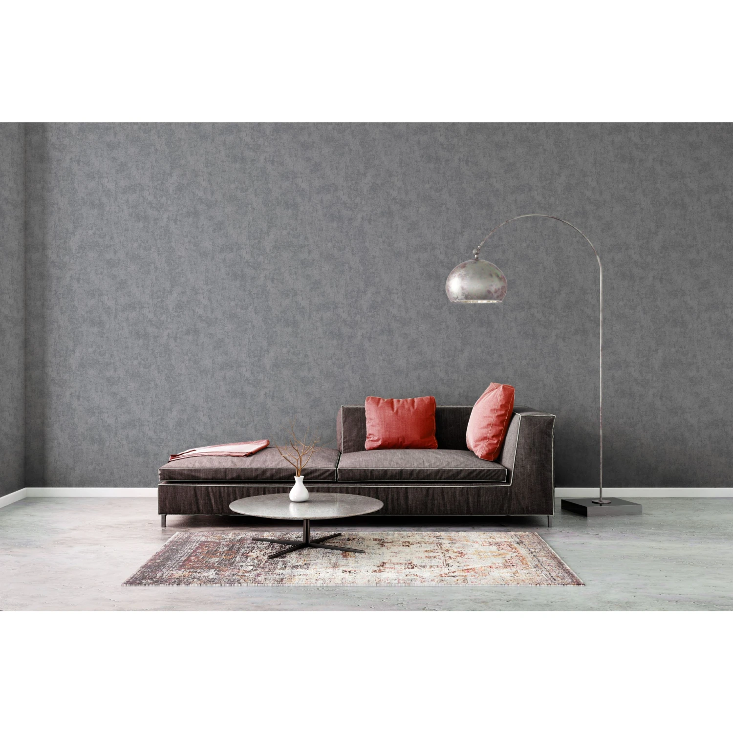 A.S. Creation Elements | 224019 | Papier Peint Intissé Effet Béton | 0.53 M X 10.05 M | Gris 5 A.S. Creation Elements | 224019 | Papier Peint Intissé Effet Béton | 0.53 M X 10.05 M | Gris – Image 5