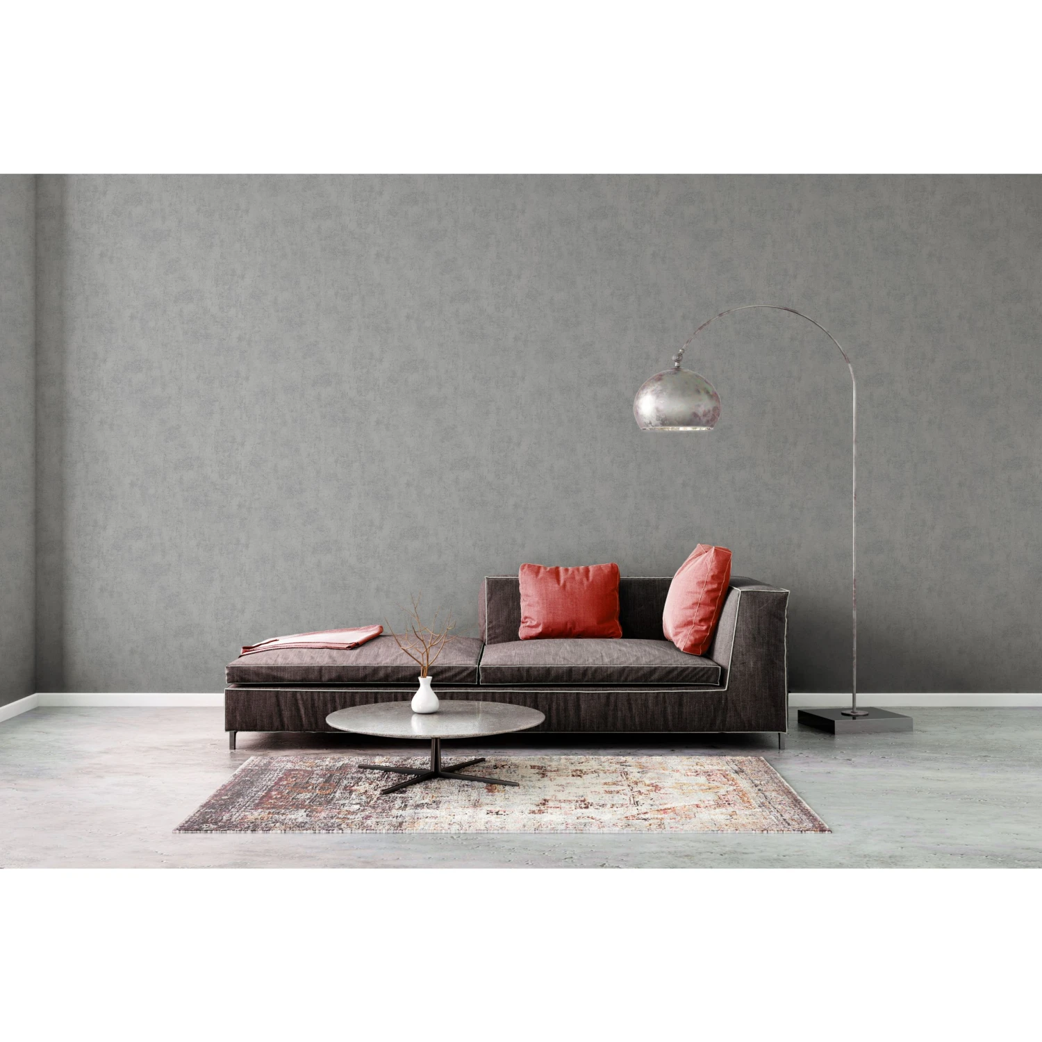 A.S. Creation Elements | 224033 | Papier Peint Intissé Effet Béton | 0.53 M X 10.05 M | Gris 5 A.S. Creation Elements | 224033 | Papier Peint Intissé Effet Béton | 0.53 M X 10.05 M | Gris – Image 5