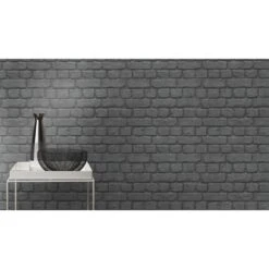 Rasch Kids & Teens III | 226744 | Papier Peint Papier Pierre & Béton | 0.53 M X 10.05 M | Gris -Maison Décorer Magasin 226744 room 5