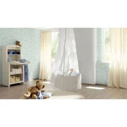 Rasch Kids & Teens III | 247404 | Papier Peint Papier Uni | 0.53 M X 10.05 M | Blanc -Maison Décorer Magasin 247404 room 4