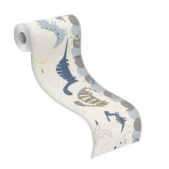 Rasch Bambino XVIII | 248869 | Frise Murale Papier Peint Papier | 0.17 M X 0.5 M | Bleu