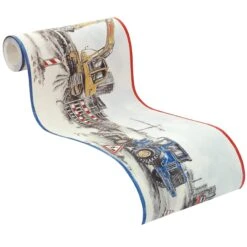 Rasch Kids & Teens III | 293609 | Frise Murale Papier Peint Papier | 0.255 M X 0.5 M | Beige -Maison Décorer Magasin 293609 roll 1