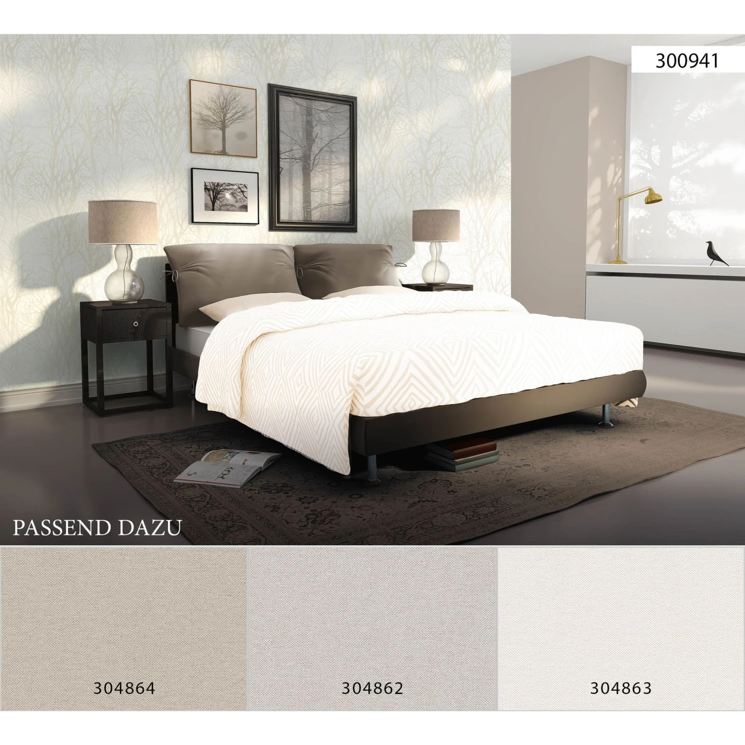 A.S. Creation New Life | 300941 | Papier Peint Intissé Floral | 0.53 M X 10.05 M | Blanc 7 A.S. Creation New Life | 300941 | Papier Peint Intissé Floral | 0.53 M X 10.05 M | Blanc – Image 7