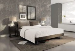 A.S. Creation New Life | 300943 | Papier Peint Intissé Floral | 0.53 M X 10.05 M | Argent -Maison Décorer Magasin 300943 2