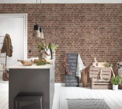 A.S. Creation Authentic Walls | 302191 | Papier Peint Imitation Brique Pierre En Papier | Beige -Maison Décorer Magasin 302191 4