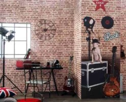 A.S. Creation Authentic Walls | 302191 | Papier Peint Imitation Brique Pierre En Papier | Beige -Maison Décorer Magasin 302191 raum 1