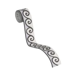 A.S. Creation Only Borders 9 | 303461 | Frise Murale Adhésive | 0.05 M X 5 M | Noir