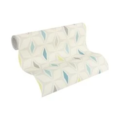 A.S. Creation Best Of Vlies 2018 | 304761 | Papier Peint Intissé 3D | 0.53 M X 10.05 M | Bleu