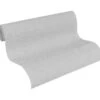 A.S. Creation Elegance 3 | 304866 | Papier Peint Intissé Uni | 0.53 M X 10.05 M | Gris