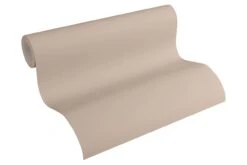 A.S. Creation Kitchen Dreams | 309167 | Papier Peint Intissé Uni | 0.53 M X 10.05 M | Beige