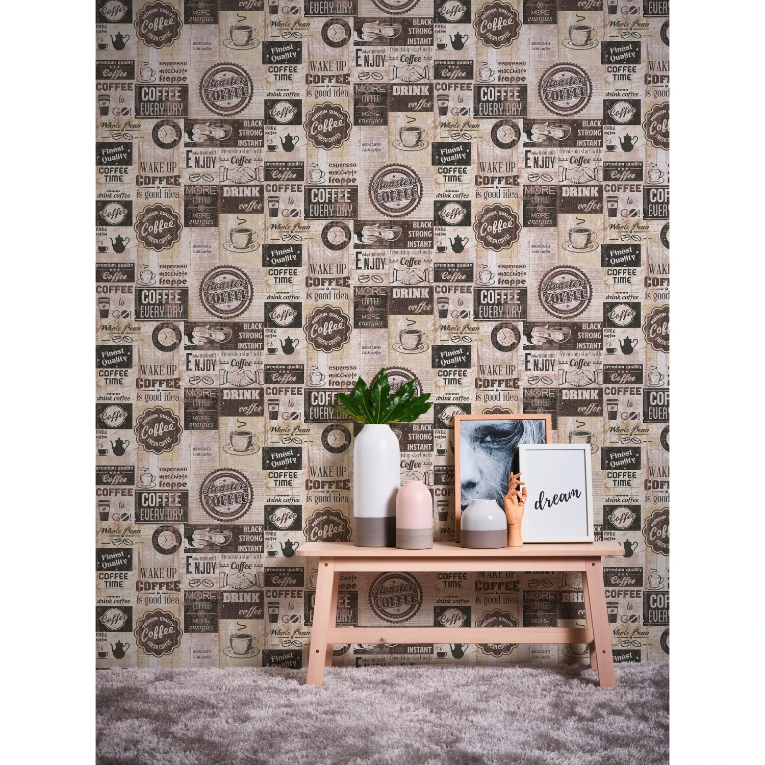 A.S. Creation Il Decoro | 334803 | Papier Peint Papier Vintage | 0.53 M X 10.05 M | Gris 1 A.S. Creation Il Decoro | 334803 | Papier Peint Papier Vintage | 0.53 M X 10.05 M | Gris