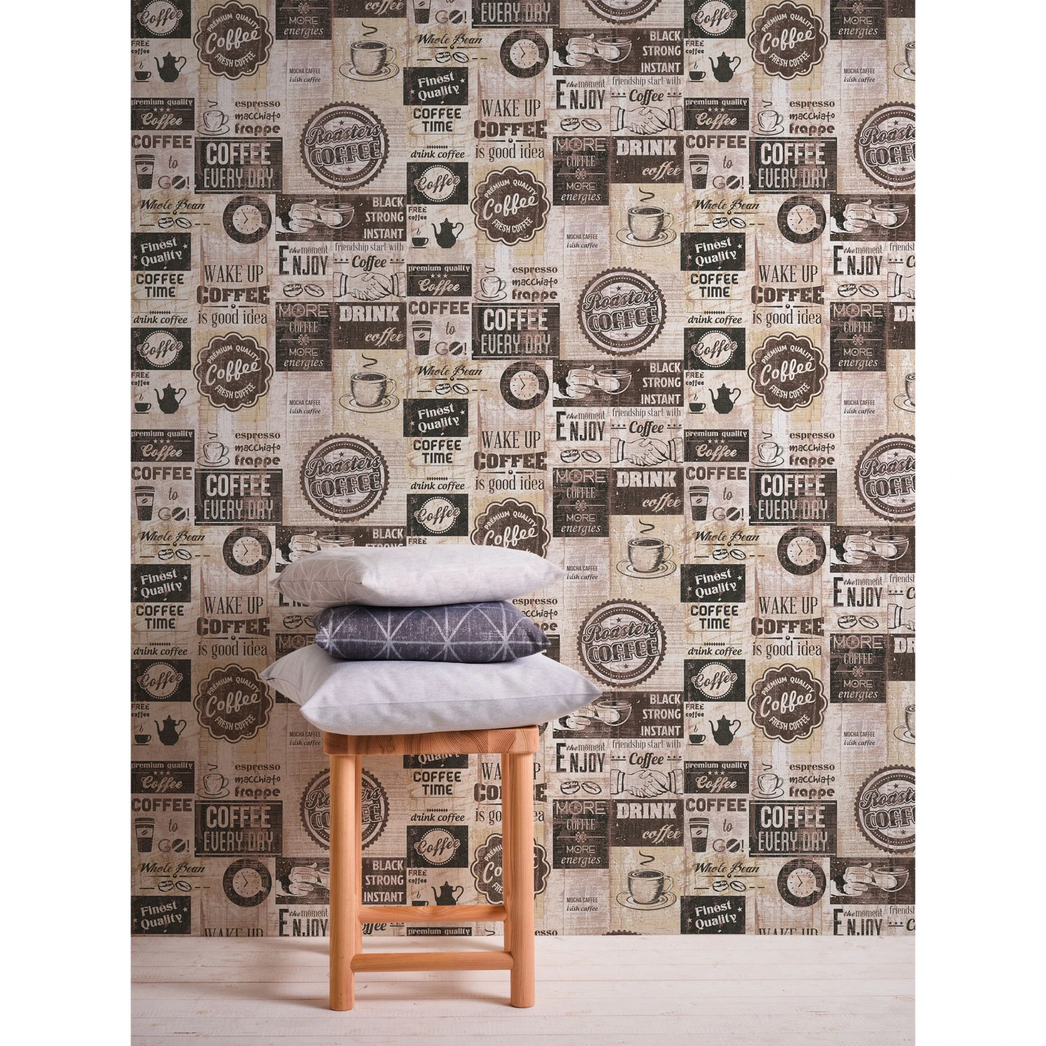 A.S. Creation Il Decoro | 334803 | Papier Peint Papier Vintage | 0.53 M X 10.05 M | Gris 2 A.S. Creation Il Decoro | 334803 | Papier Peint Papier Vintage | 0.53 M X 10.05 M | Gris – Image 2