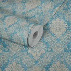 A.S. Creation Secret Garden | 336075 | Papier Peint Intissé Dessins & Motifs | Bleu -Maison Décorer Magasin 336075 2KjsSJChfPDglH