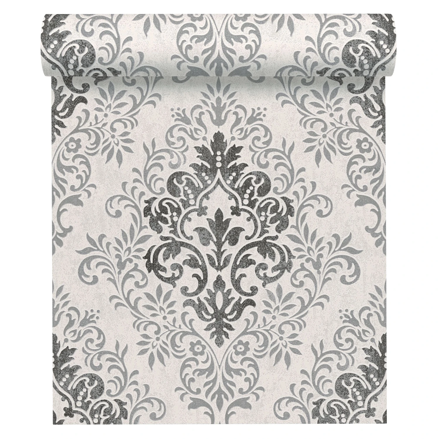 A.S. Creation Jette 4 | 339241 | Papier Peint Intissé Baroque | 0.53 M X 10.05 M | Gris 2 A.S. Creation Jette 4 | 339241 | Papier Peint Intissé Baroque | 0.53 M X 10.05 M | Gris – Image 2