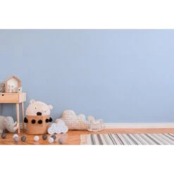 A.S. Creation Boys & Girls 6 | 358345 | Papier Peint Intissé Uni | 0.53 M X 10.05 M | Bleu -Maison Décorer Magasin 358345 6