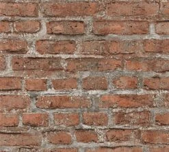 A.S. Creation Elements | 361392 | Papier Peint Intissé Pierre Brique | 0.53 M X 10.05 M | Rouge -Maison Décorer Magasin 361392 4