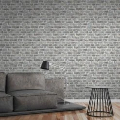 A.S. Creation Elements | 361403 | Papier Peint Intissé Pierre Brique | 0.53 M X 10.05 M | Gris 16 A.S. Creation Elements | 361403 | Papier Peint Intissé Pierre Brique | 0.53 M X 10.05 M | Gris -Maison Décorer Magasin 361403 7