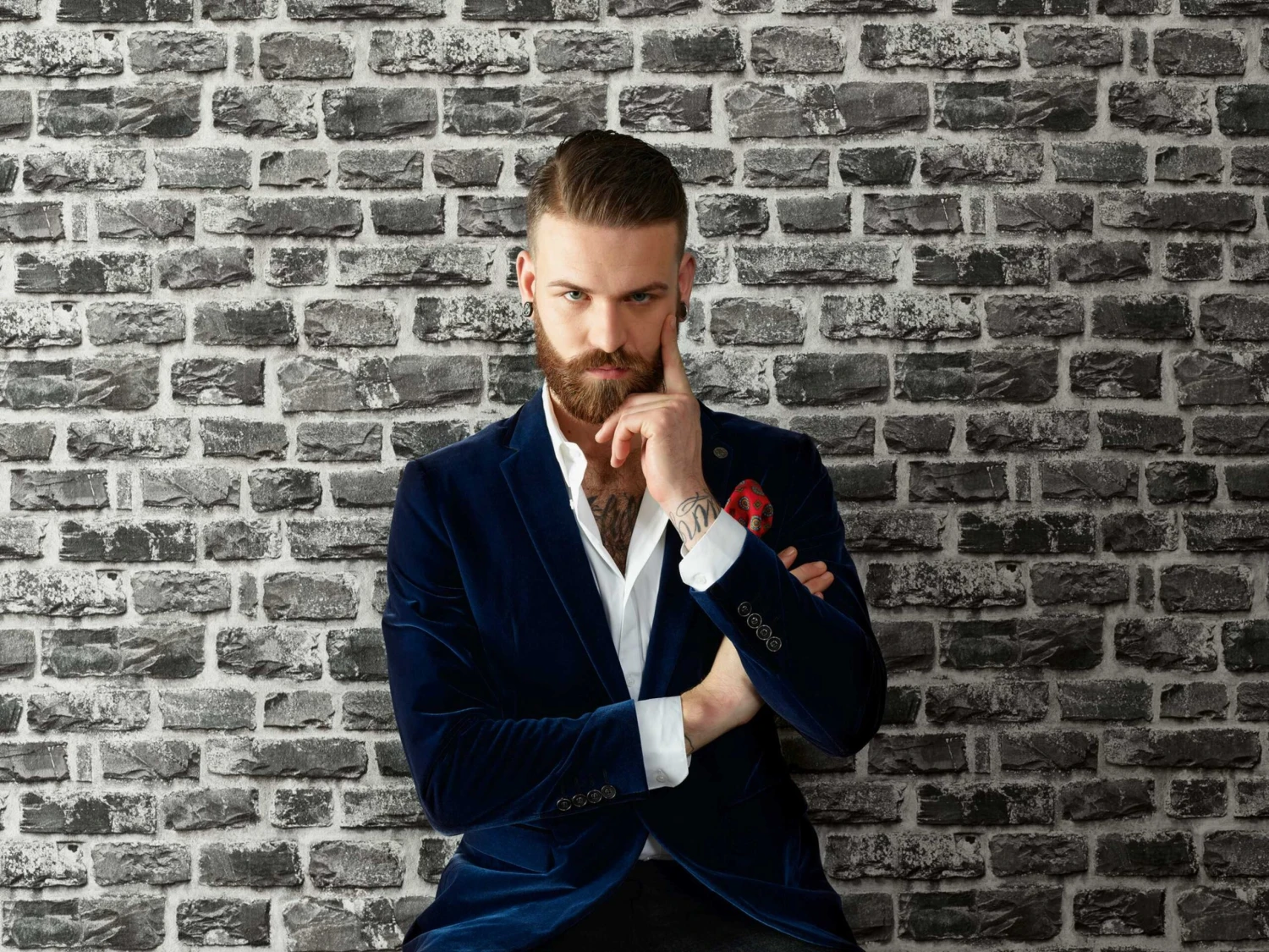 A.S. Creation Elements | 361404 | Papier Peint Intissé Pierre Brique | 0.53 M X 10.05 M | Gris 1 A.S. Creation Elements | 361404 | Papier Peint Intissé Pierre Brique | 0.53 M X 10.05 M | Gris