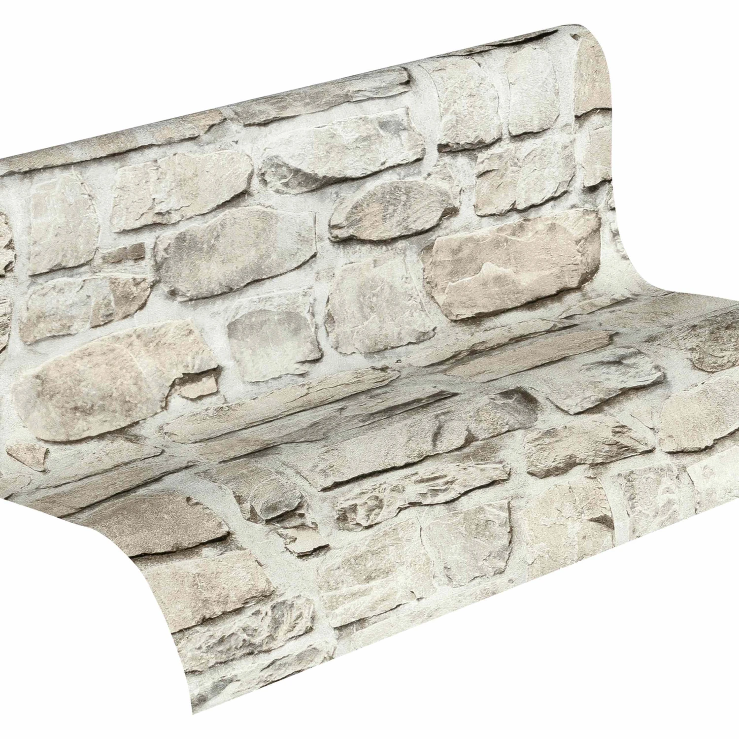 A.S. Creation Elements | 363702 | Papier Peint Intissé Pierre Brique | 0.53 M X 10.05 M | Gris 1 A.S. Creation Elements | 363702 | Papier Peint Intissé Pierre Brique | 0.53 M X 10.05 M | Gris