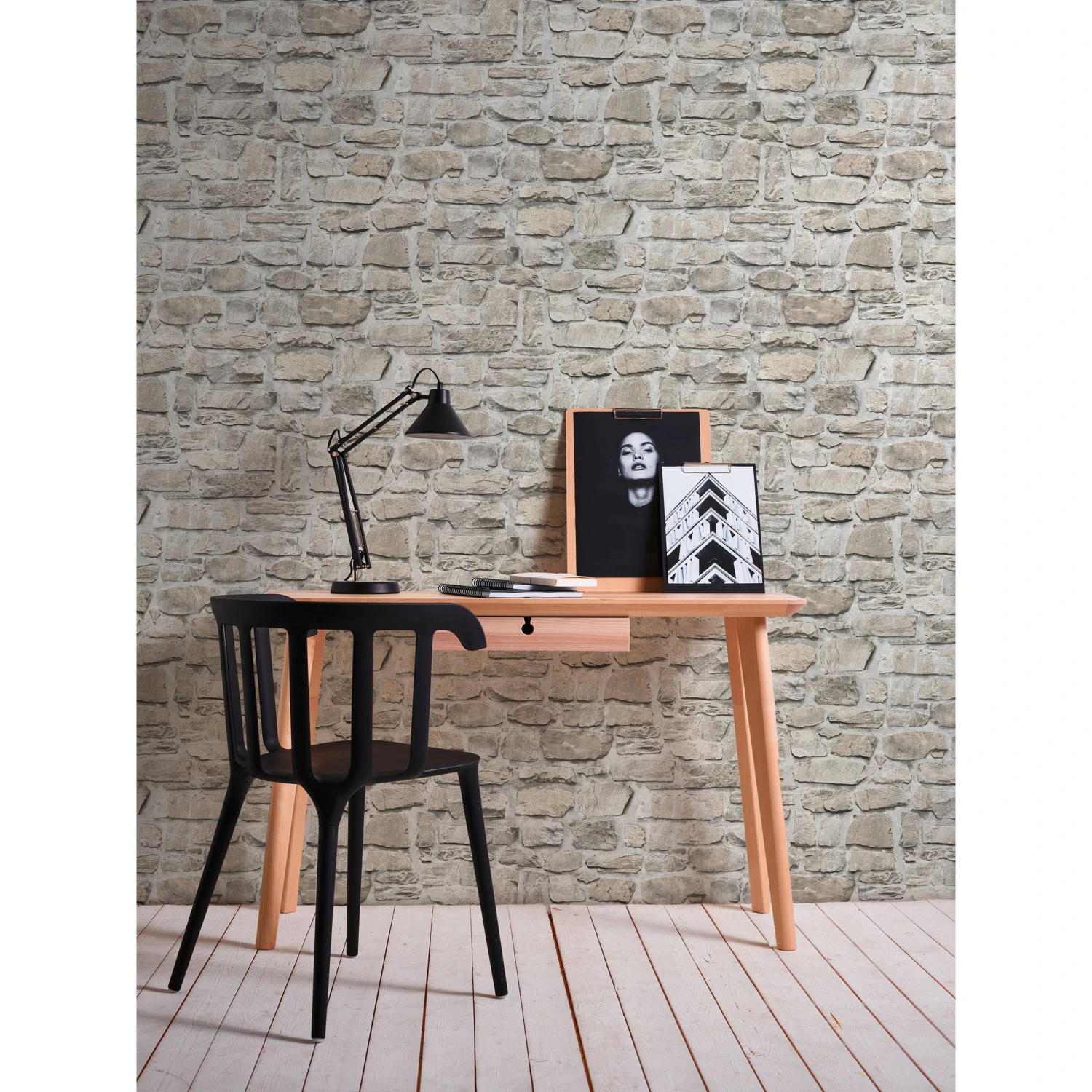 A.S. Creation Elements | 363702 | Papier Peint Intissé Pierre Brique | 0.53 M X 10.05 M | Gris 6 A.S. Creation Elements | 363702 | Papier Peint Intissé Pierre Brique | 0.53 M X 10.05 M | Gris – Image 6