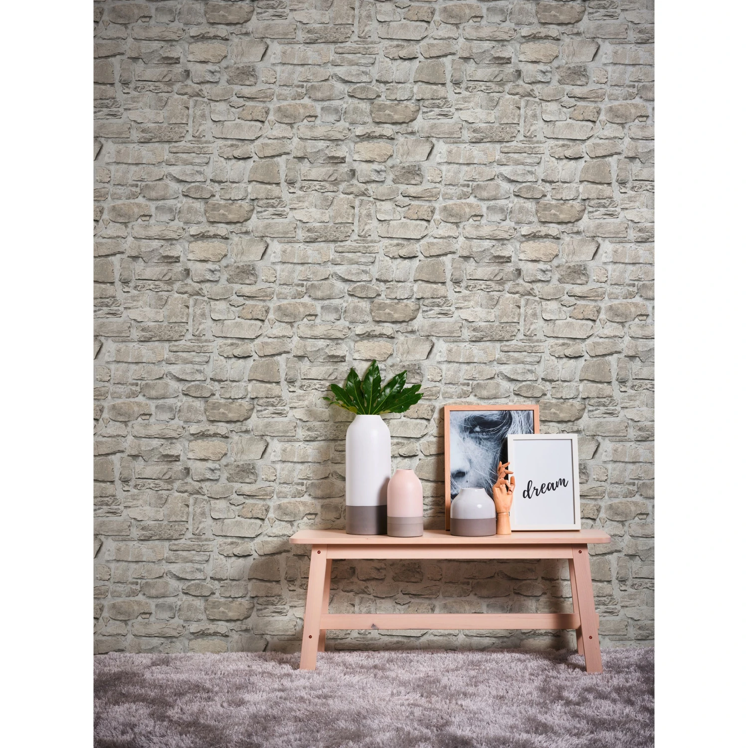 A.S. Creation Elements | 363702 | Papier Peint Intissé Pierre Brique | 0.53 M X 10.05 M | Gris 7 A.S. Creation Elements | 363702 | Papier Peint Intissé Pierre Brique | 0.53 M X 10.05 M | Gris – Image 7