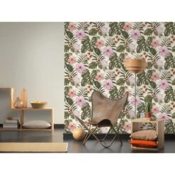 A.S. Creation Michalsky Dream Again | 365181 | Papier Peint Intissé Floral | 0.53 M X 10.05 M | Vert -Maison Décorer Magasin 365181 3