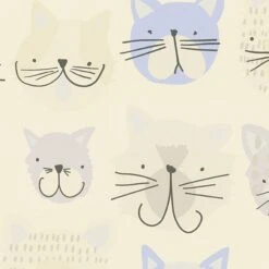 A.S. Creation Boys & Girls 6 | 367541 | Papier Peint Animaux Papier | 0.53 M X 10.05 M | écru