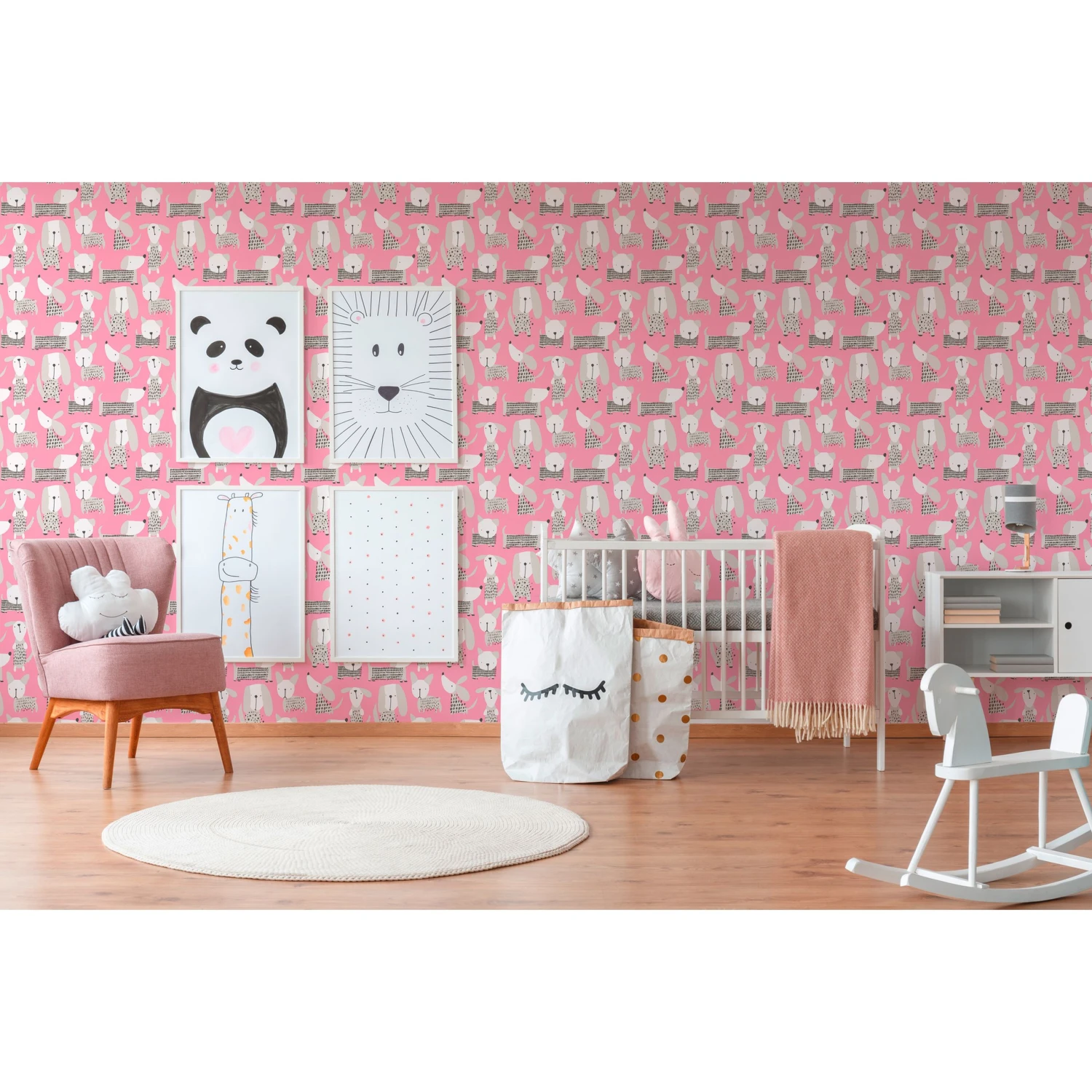 A.S. Creation Boys & Girls 6 | 367552 | Papier Peint Animaux Papier | 0.53 M X 10.05 M | Rose 3 A.S. Creation Boys & Girls 6 | 367552 | Papier Peint Animaux Papier | 0.53 M X 10.05 M | Rose – Image 3