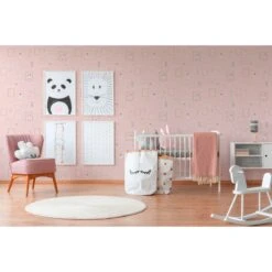 A.S. Creation Boys & Girls 6 | 369912 | Papier Peint Intissé Animaux | 0.53 M X 10.05 M | Rose -Maison Décorer Magasin 369912 3