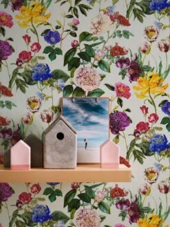 A.S. Creation Jette 5 | 373361 | Papier Peint Intissé Floral | 0.53 M X 10.05 M | Coloré -Maison Décorer Magasin 373361 1