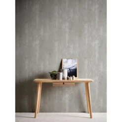 A.S. Creation Elements | 374122 | Papier Peint Intissé Uni | 0.53 M X 10.05 M | Gris -Maison Décorer Magasin 374122 3