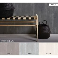 A.S. Creation Elements | 374123 | Papier Peint Intissé Uni | 0.53 M X 10.05 M | Gris -Maison Décorer Magasin 374123 6