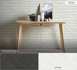 A.S. Creation Elements | 374142 | Papier Peint Intissé Pierre Brique | 0.53 M X 10.05 M | Blanc -Maison Décorer Magasin 374142 6