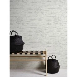 A.S. Creation Elements | 374152 | Papier Peint Intissé Effet Béton | 0.53 M X 10.05 M | Blanc -Maison Décorer Magasin 374152 3