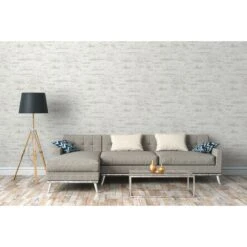 A.S. Creation Elements | 374152 | Papier Peint Intissé Effet Béton | 0.53 M X 10.05 M | Blanc -Maison Décorer Magasin 374152 5