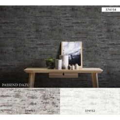 A.S. Creation Elements | 374152 | Papier Peint Intissé Effet Béton | 0.53 M X 10.05 M | Blanc -Maison Décorer Magasin 374152 6