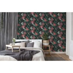 A.S. Creation Asian Fusion | 374643 | Papier Peint Intissé Nature | 0.53 M X 10.05 M | Noir -Maison Décorer Magasin 374643 4