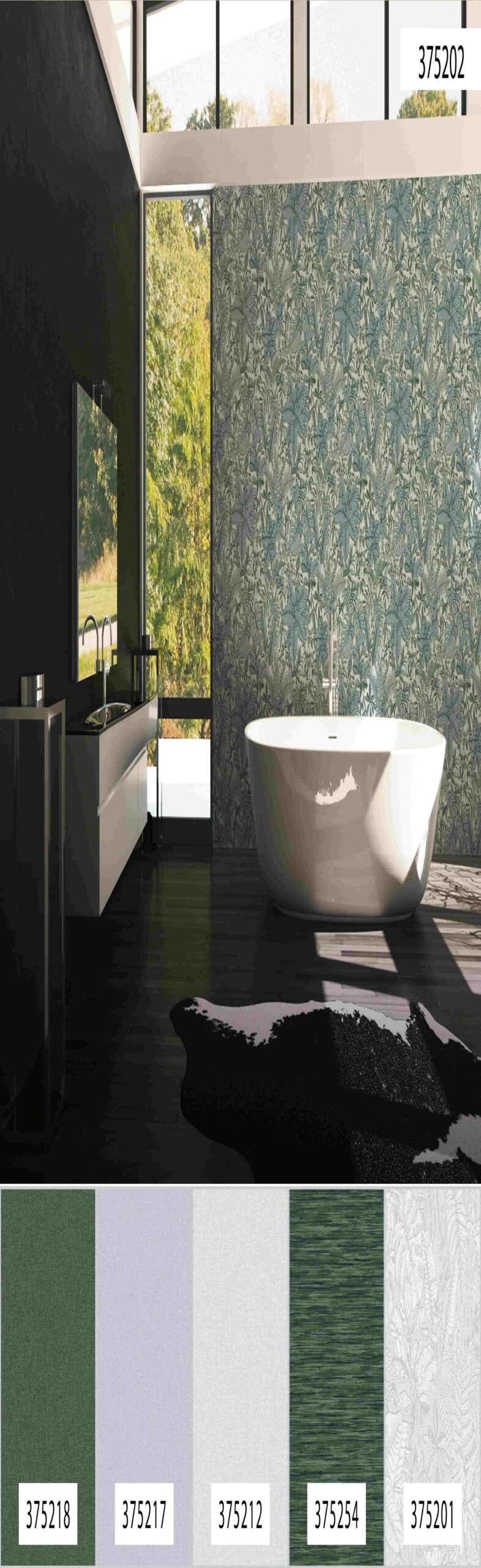 A.S. Creation Daniel Hechter 6 | 375202 | Papier Peint Intissé Floral | 0.53 M X 10.05 M | Vert 8 A.S. Creation Daniel Hechter 6 | 375202 | Papier Peint Intissé Floral | 0.53 M X 10.05 M | Vert – Image 8