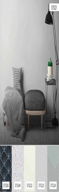 A.S. Creation Daniel Hechter 6 | 375221 | Papier Peint Intissé 3D | 0.53 M X 10.05 M | écru -Maison Décorer Magasin 375221 6