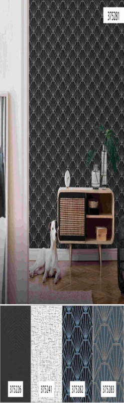 A.S. Creation Daniel Hechter 6 | 375281 | Papier Peint Intissé 3D | 0.53 M X 10.05 M | Noir 17 A.S. Creation Daniel Hechter 6 | 375281 | Papier Peint Intissé 3D | 0.53 M X 10.05 M | Noir -Maison Décorer Magasin 375281 7 scaled