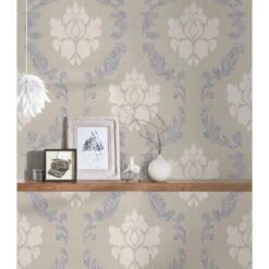 A.S. Creation New Elegance | 375524 | Papier Peint Intissé Baroque | 0.53 M X 10.05 M | Beige -Maison Décorer Magasin 375524 3