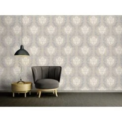 A.S. Creation New Elegance | 375524 | Papier Peint Intissé Baroque | 0.53 M X 10.05 M | Beige -Maison Décorer Magasin 375524 5